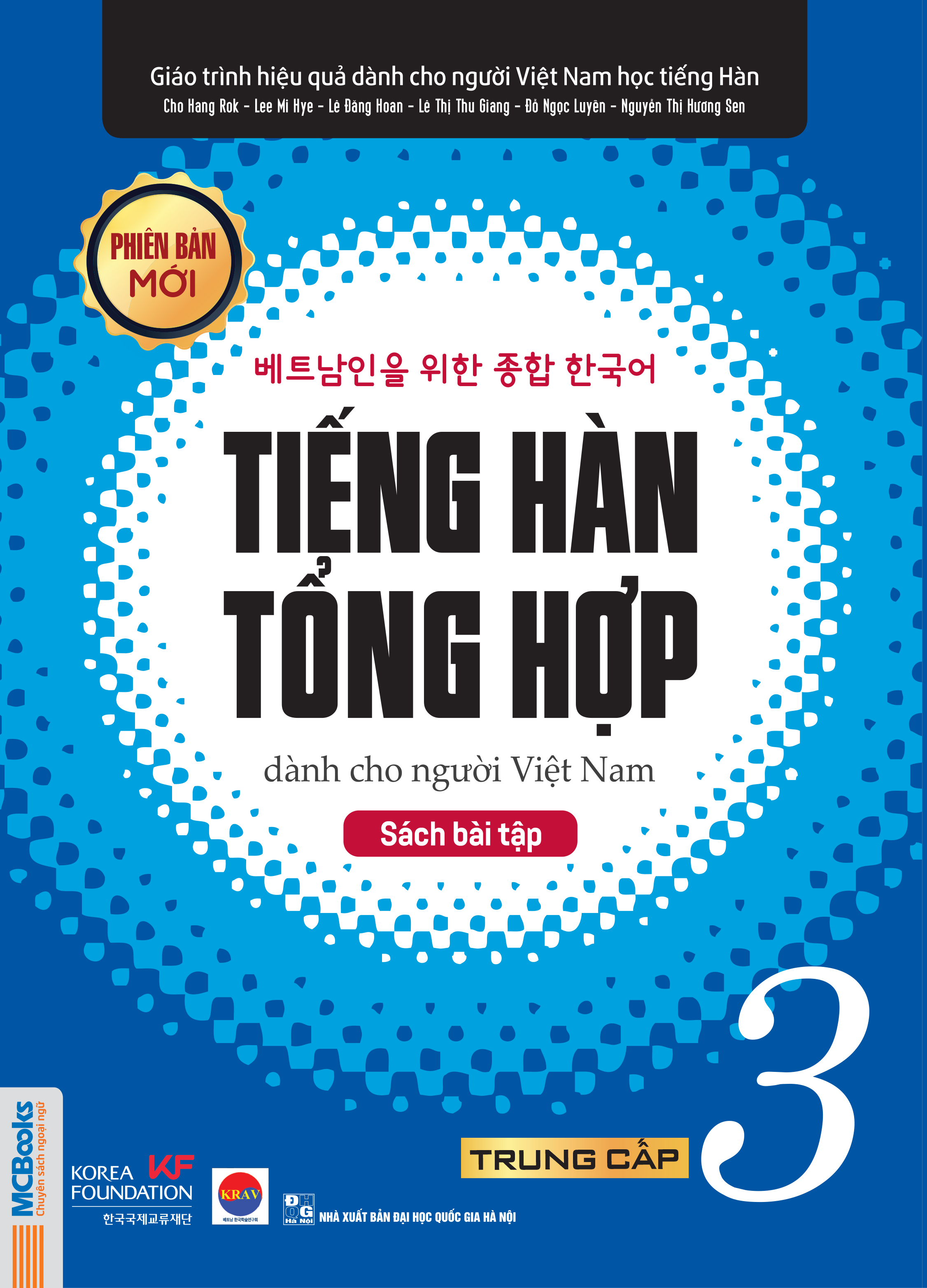 Sách - Combo Tiếng Hàn Tổng Hợp Dành Cho Người Việt Nam Trung Cấp 3 - 4 sách bài học - bài tập  - McBooks