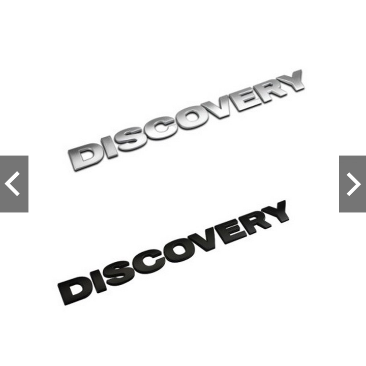 Chữ Nổi DISCOVERY 3D Trang Trí Xe Ô TÔ