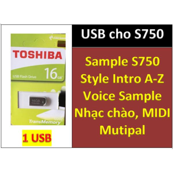 USB mini Sample cho đàn organ yamaha PSR-S750, Style, nhạc chào, songbook, midi + Full dữ liệu làm show