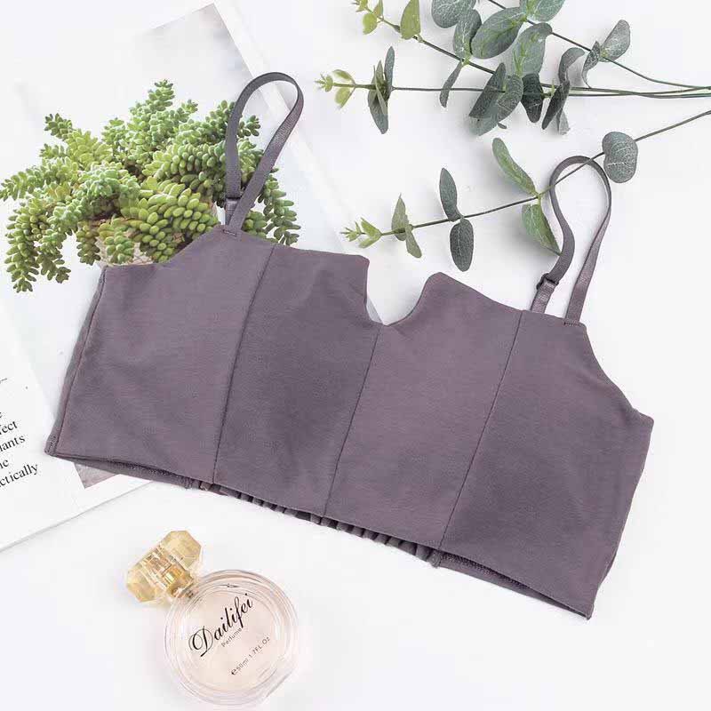 Áo Ngực 2 Dây Cotton DAN L&U Mút Mỏng 2 quây 1805
