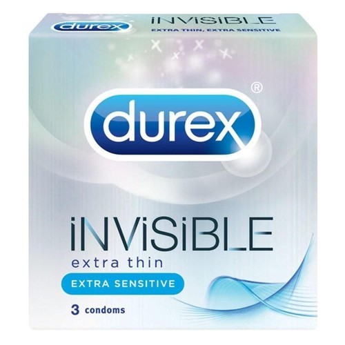 Bao cao su Durex Invisible 3 bao - bcs3b3
