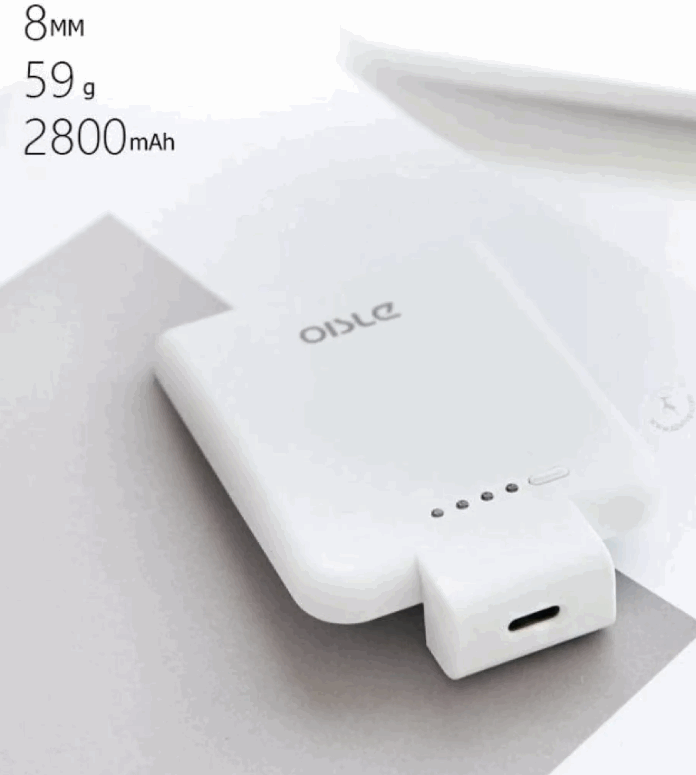 Euro Quality - Sạc pin dự phòng mini dạng ốp giữ