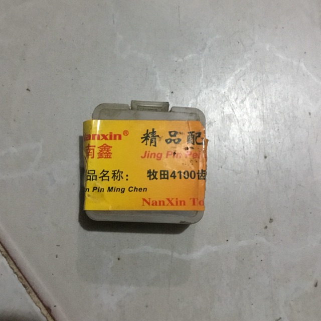 Bộ bánh răng máy cắt gạch 4100NH Trung Quốc