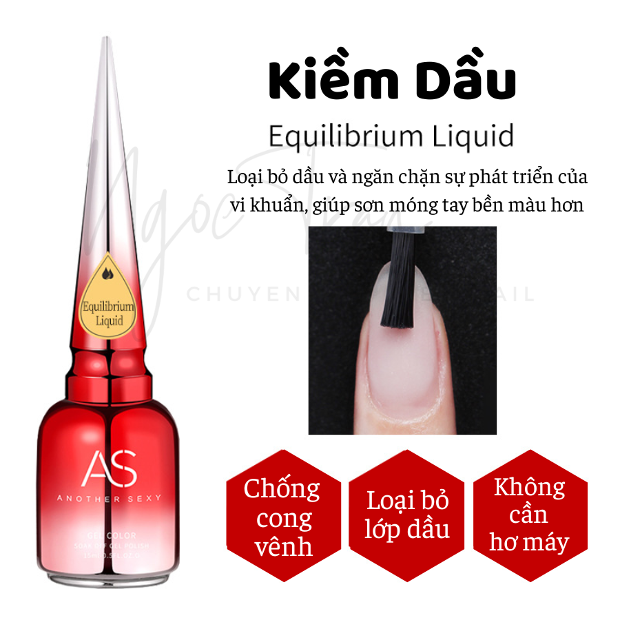 [HCM] Equilibrium Liquid | Kiềm Dầu AS Đỏ | Chai Chức Năng