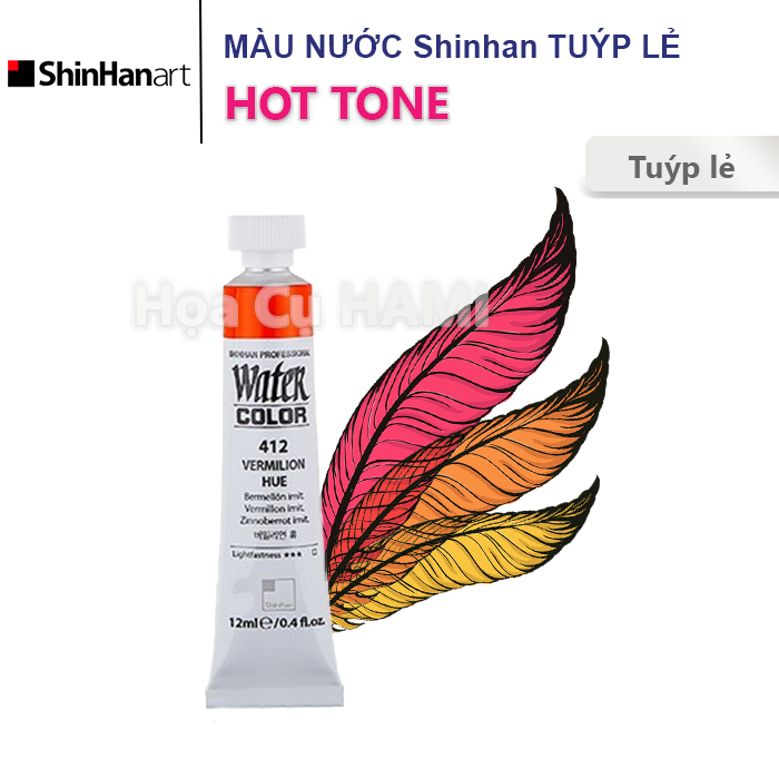 Màu Nước Lẻ SHINHAN PROFESSIONAL Tuýp 7.5ml - P1
