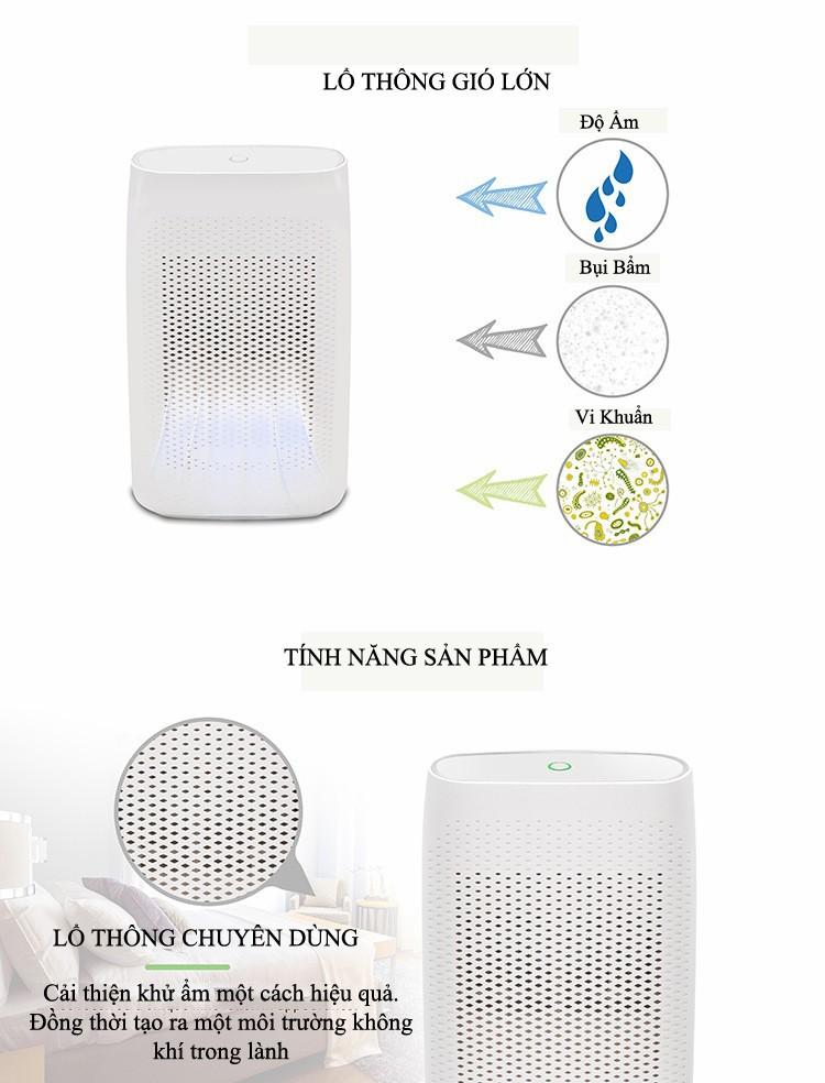 Máy hút ẩm không khí mini cao cấp