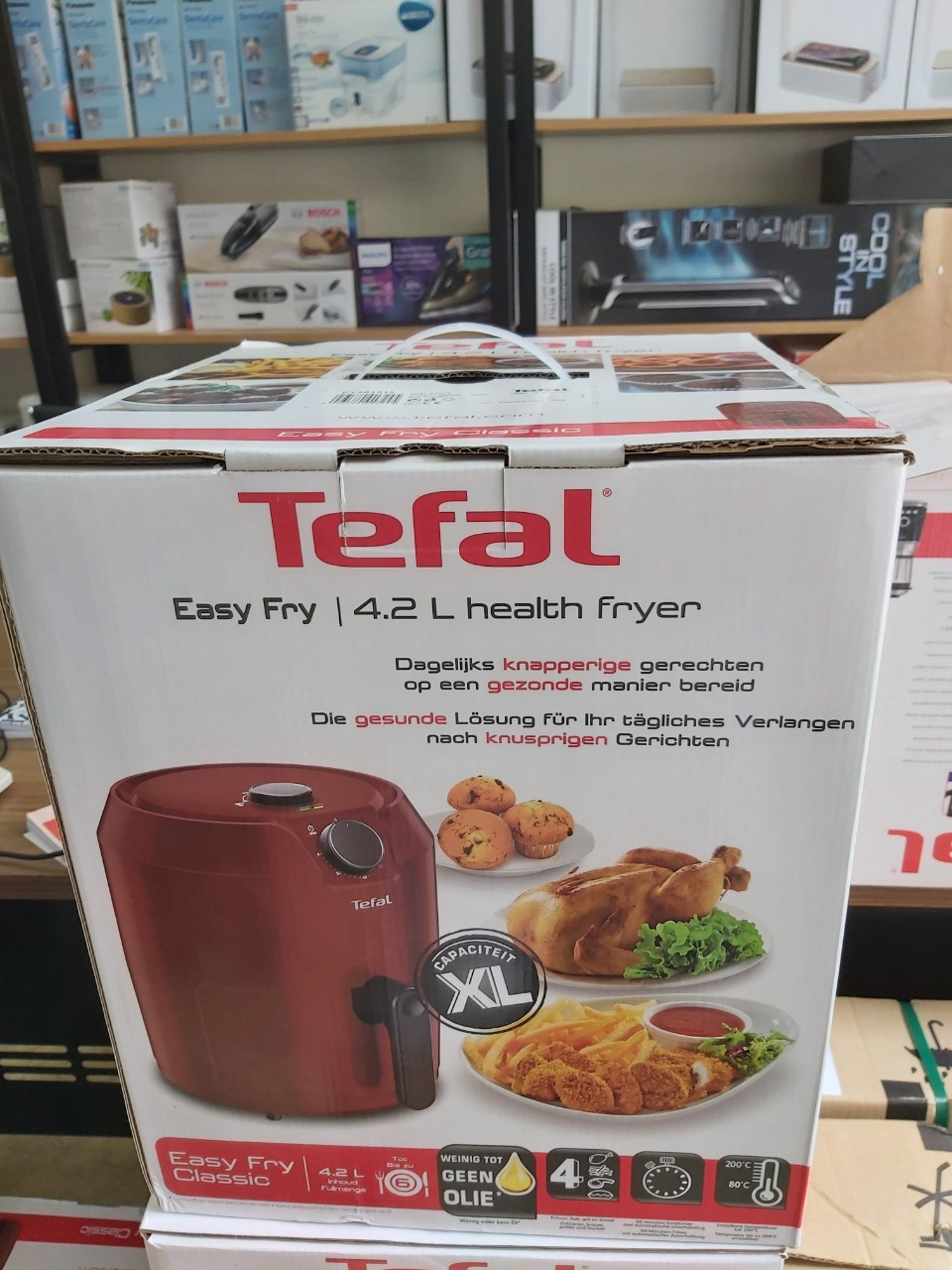 [Trả góp 0%]Nồi chiên không dầu Tefal EY2015 42L [ Nhập Đức ]