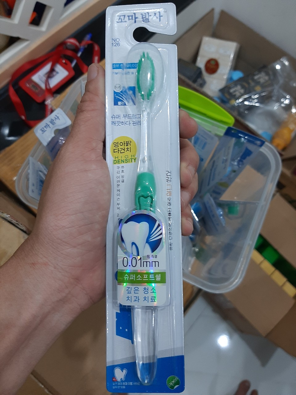 Bàn Chải Đánh Răng Lông Mềm NO126