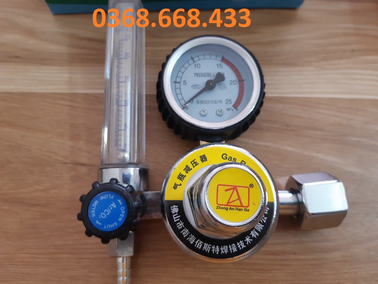Đồng hồ cho máy hàn tig - đồng hồ argon