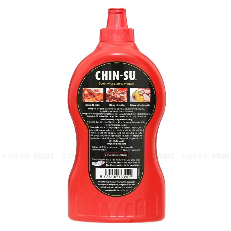 Tương Ớt Chin-Su Chai - 1Kg