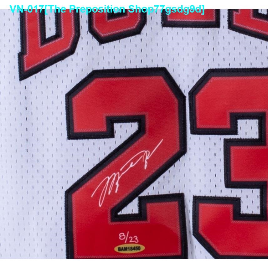 ✻✽❏ 20th anniversary new men’s Chicago Bulls 23 Michael MN sign embroidery basketball jerseys jersey black