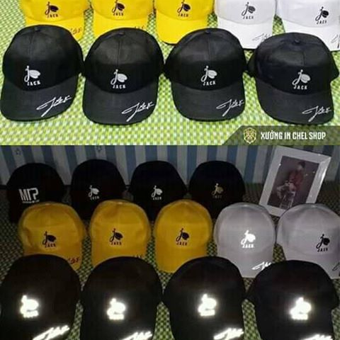 Nón Jack Phản Quang - Mũ Lưỡi Trai Jack In Theo Yêu Cầu