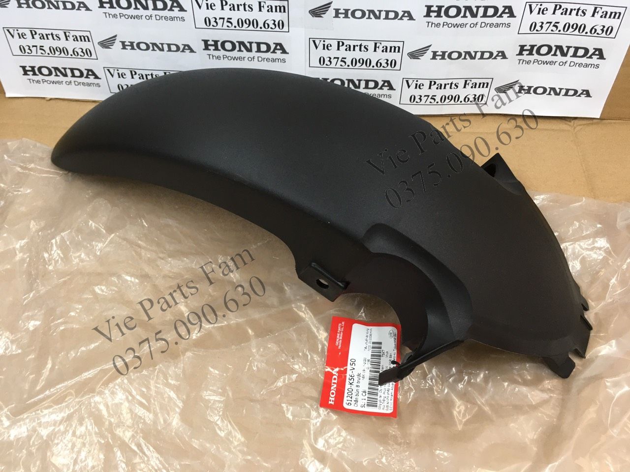 Dè chắn bùn trước xe Winner X  hàng din Honda 100%