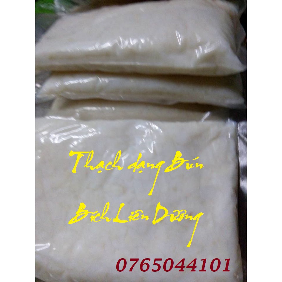 Thạch dừa dạng BÚN [0,5Kg /1Kg] tặng hương Vải