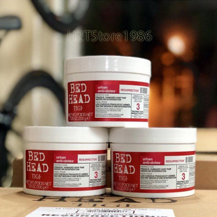 Ủ Tóc Tigi Đỏ Bed Head Phục Hồi Tóc Hư Tổn Cấp Độ 3 [Hàng Mỹ]