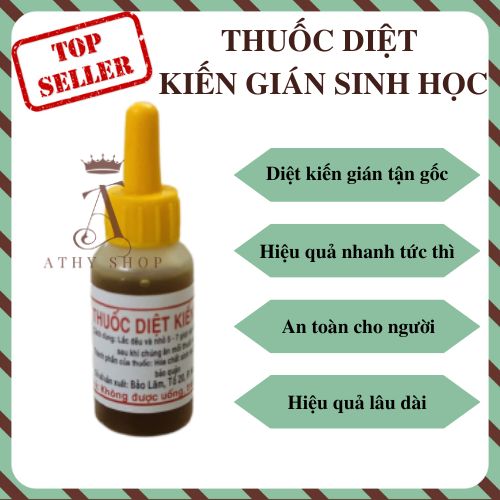 Thuốc diệt kiến & gián tận gốc hóa chất tiêu diệt kiến gián côn trùng hiệu quả nhanh chóng tức thì hàng tốt xịn giá rẻ đuổi sạch côn trùng trong nhà bã bẫy kiến gián