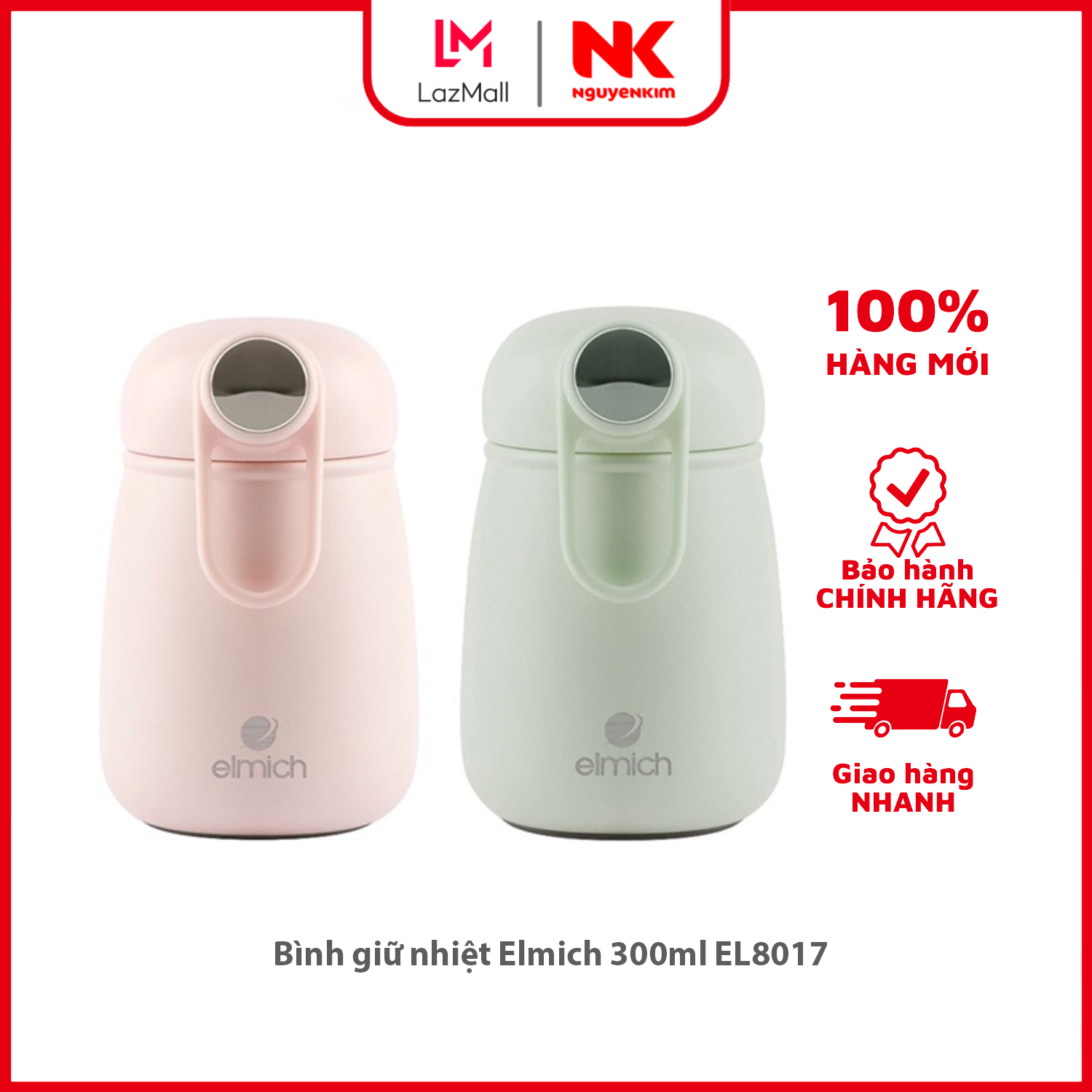 Bình giữ nhiệt elmich 300ml el8017