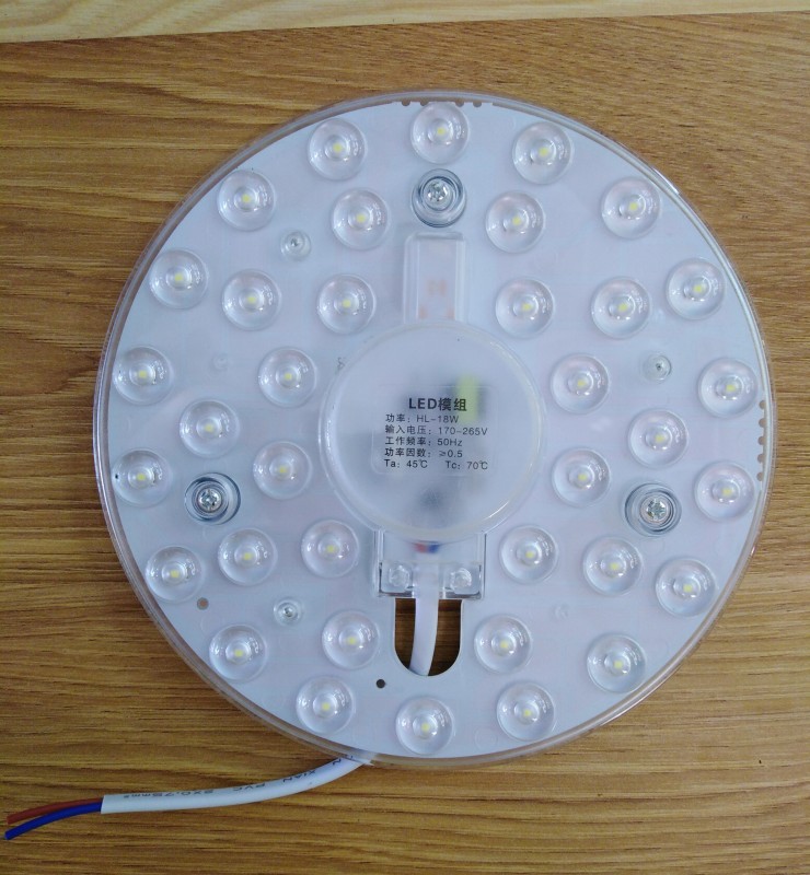 Vỉ led tròn 18w 220v bọc thấu kính siêu sáng dùng thay lắp sửa chữa đèn led