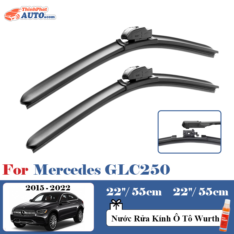 Gạt mưa xe mercedes glc250 silicone