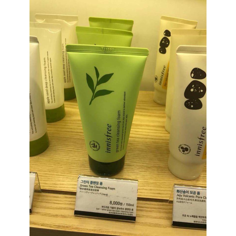 Sữa Rửa Mặt Innisfree Green Tea Cleansing Foam 150ml