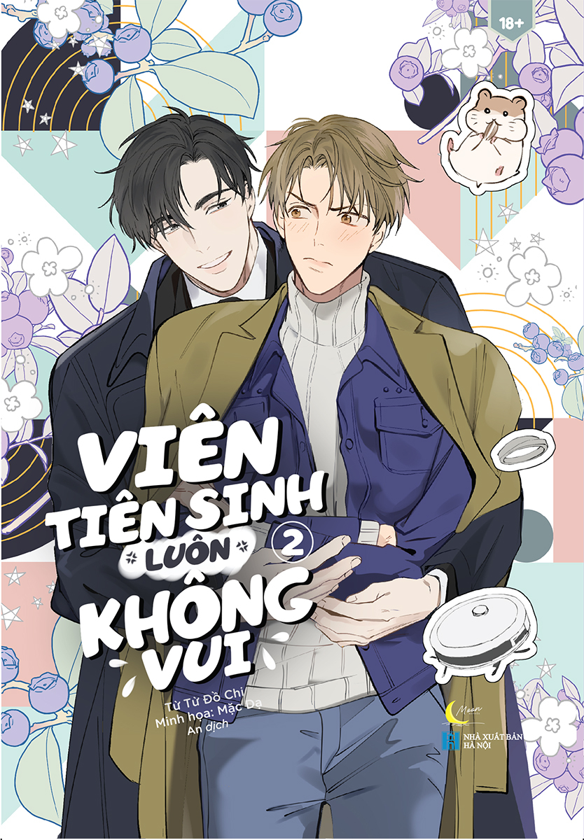 Fahasa - viên tiên sinh luôn không vui - tập 2 - tặng kèm bookmark chuột hamster + postcard