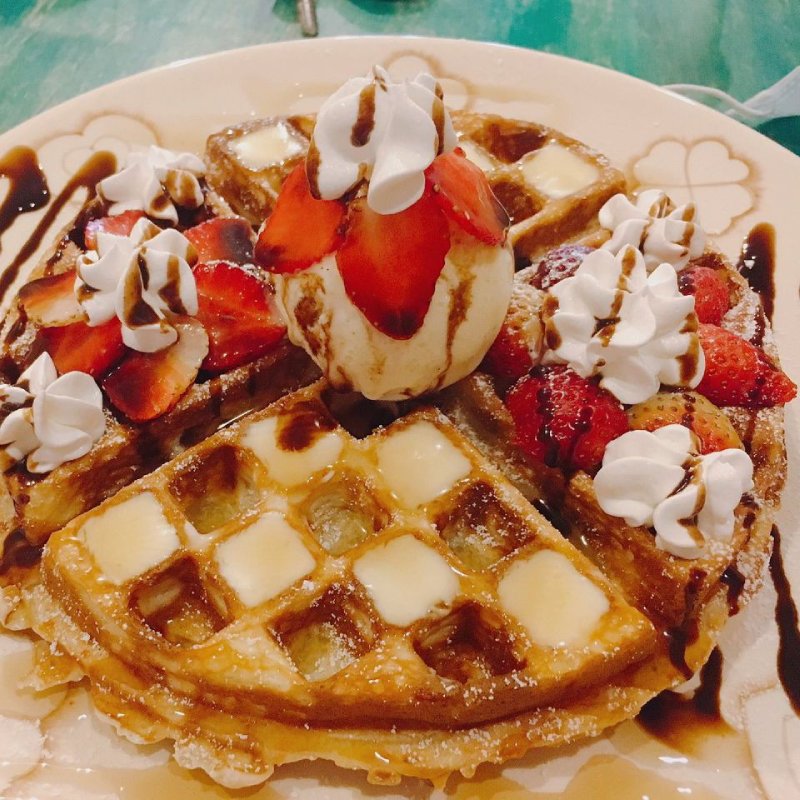 Bột Trộn Sẵn Bánh Waffle Brussel (1Kg)