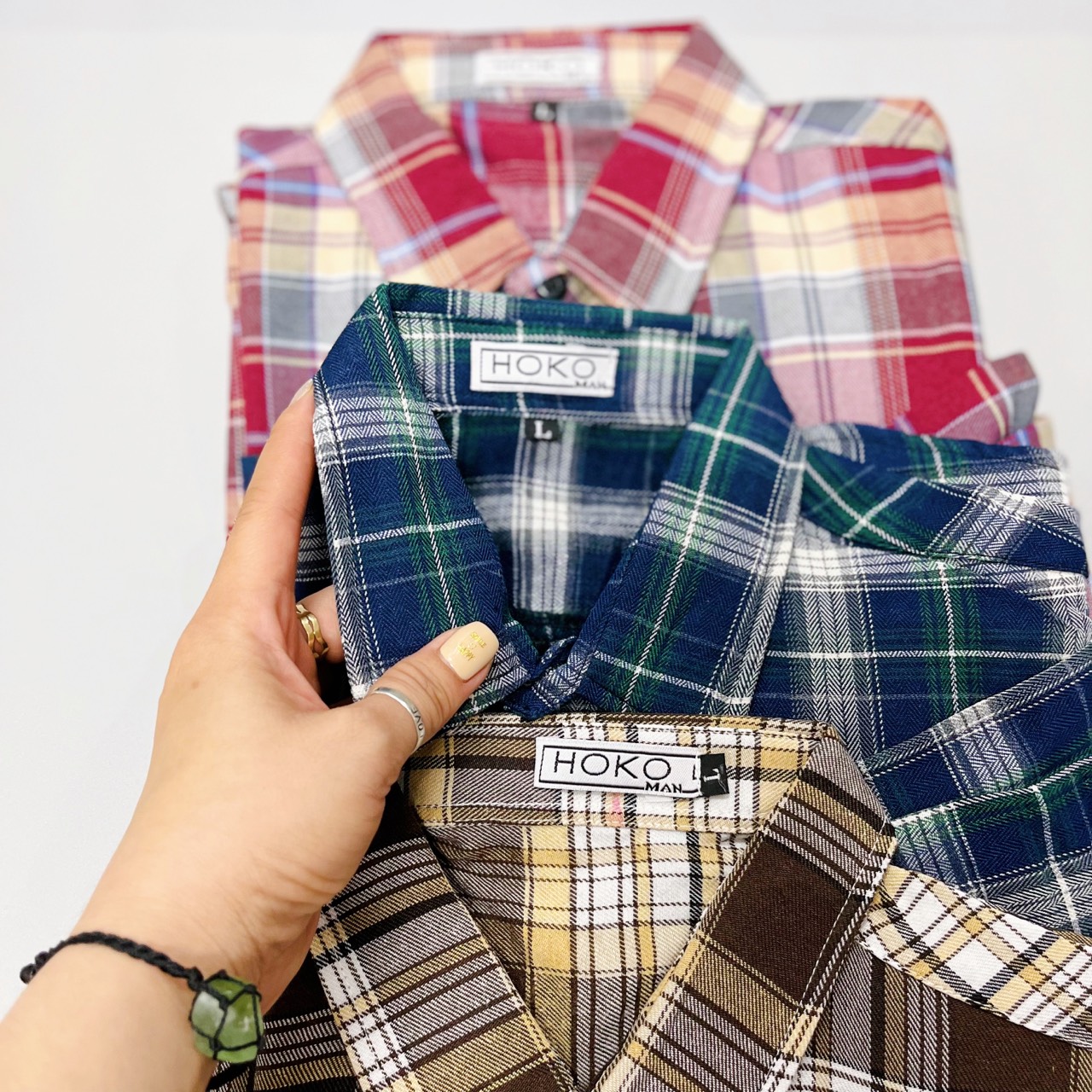 ÁO SƠ MI NAM DÀI TAY CARO THỜI TRANG HÀN QUỐC SIÊU HOT , ĐẸP TRAI TÔN DÁNG FORM CHUẨN SIÊU HOT