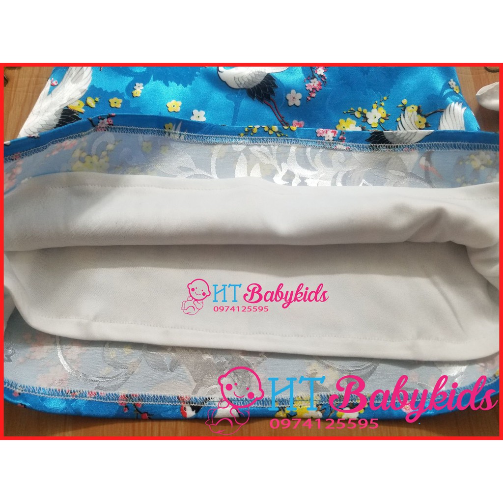 Set Yếm Gấm Cho Bé Gái Tết
