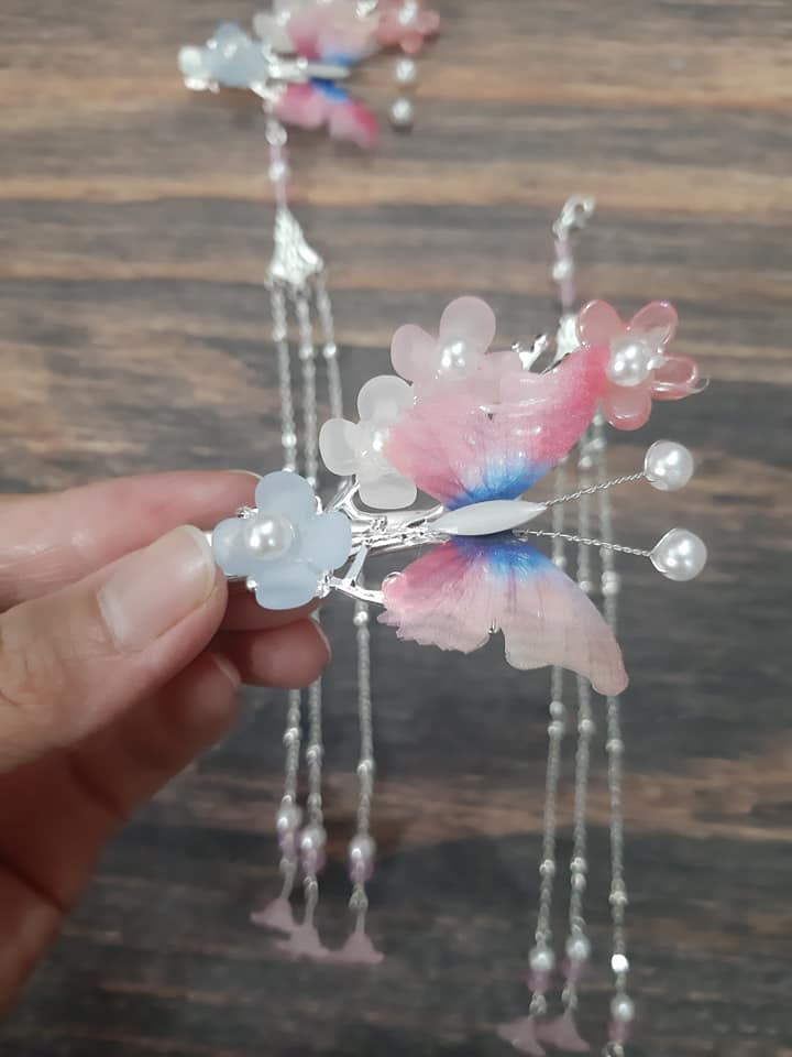 KẸP TÓC CỔ TRANG CHO BÉ