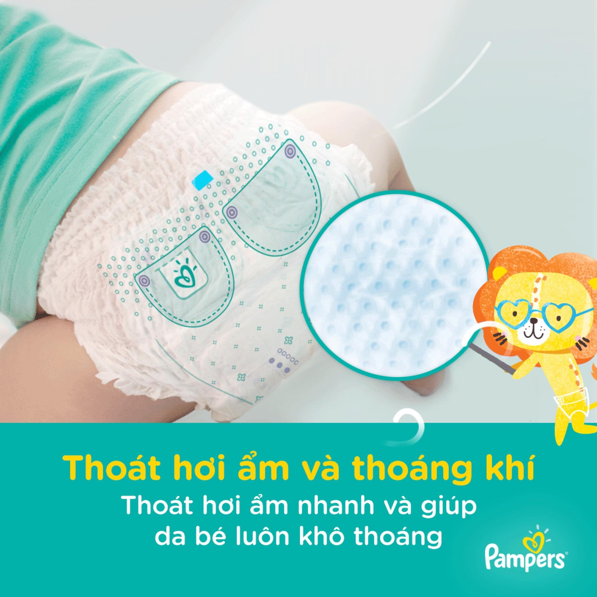 Tã bỉm quần Pamper giữ dáng L36