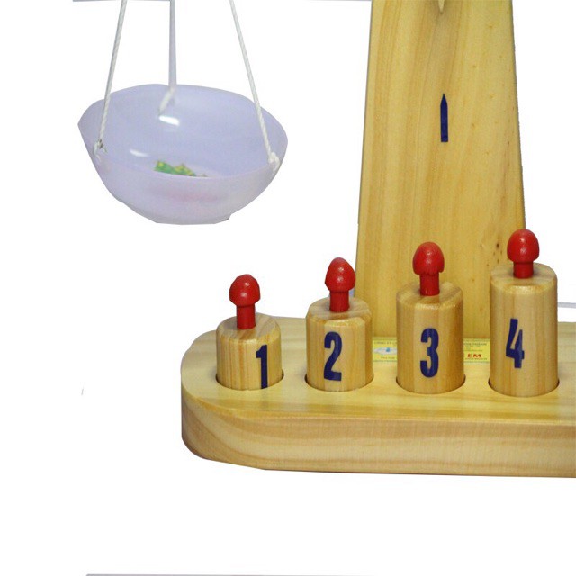 Đồ chơi cân gỗ minh thành