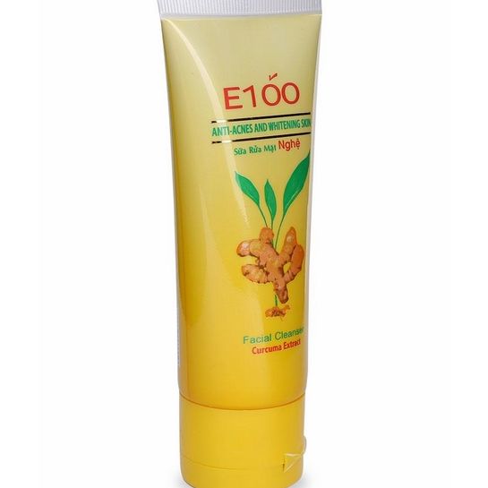 Sữa rửa mặt chiết xuất củ nghệ E100 100 gram