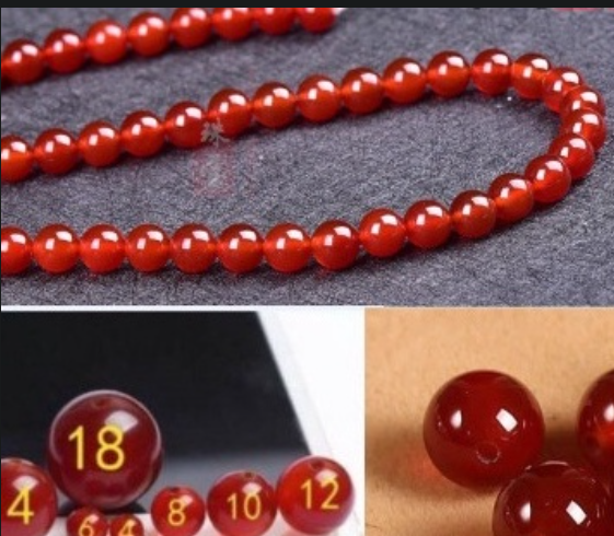 2/5 viên đá mã não đỏ size 810mm