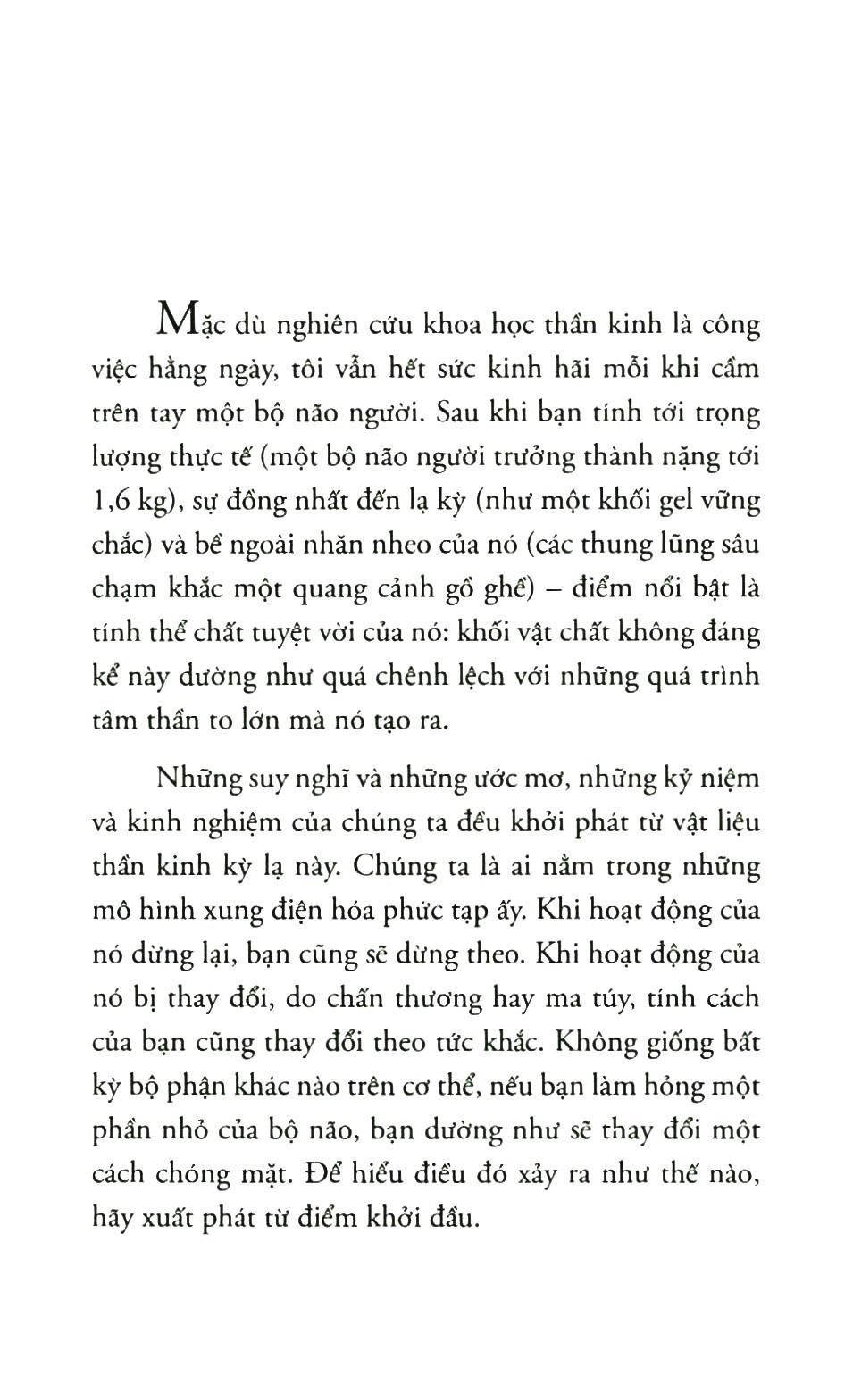 Sách - Não bộ kể gì về bạn?