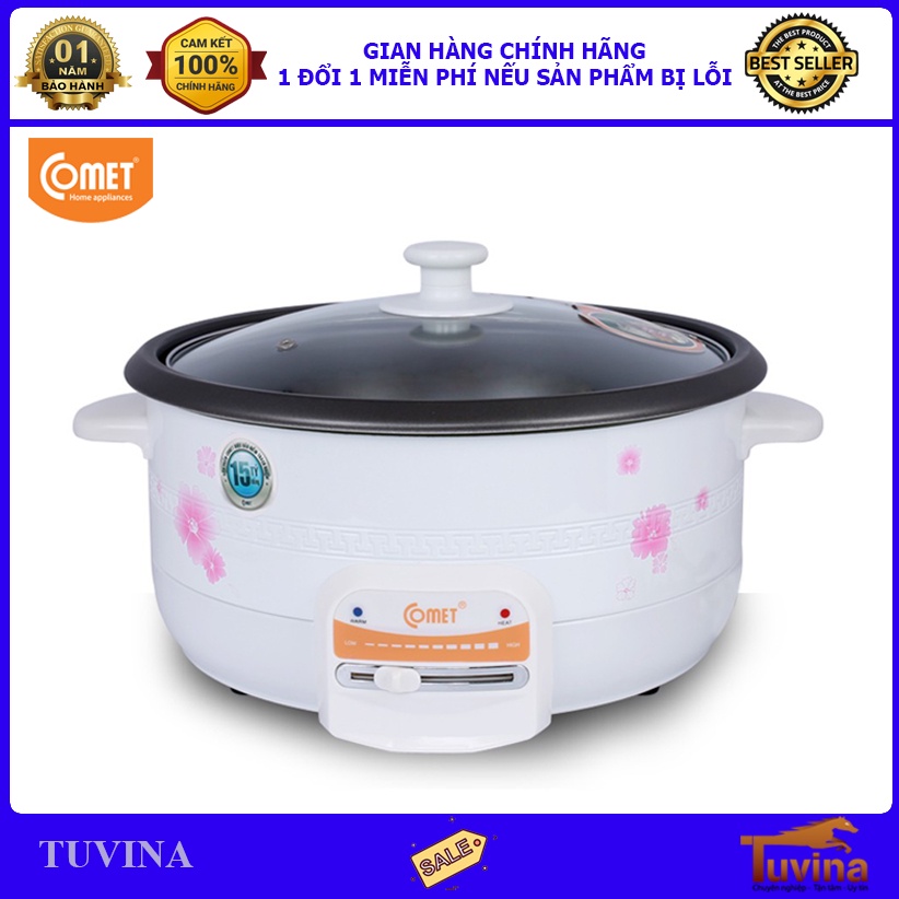 Chảo Lẩu Hấp Comet Cm7731 ( 3,5 Lít )
