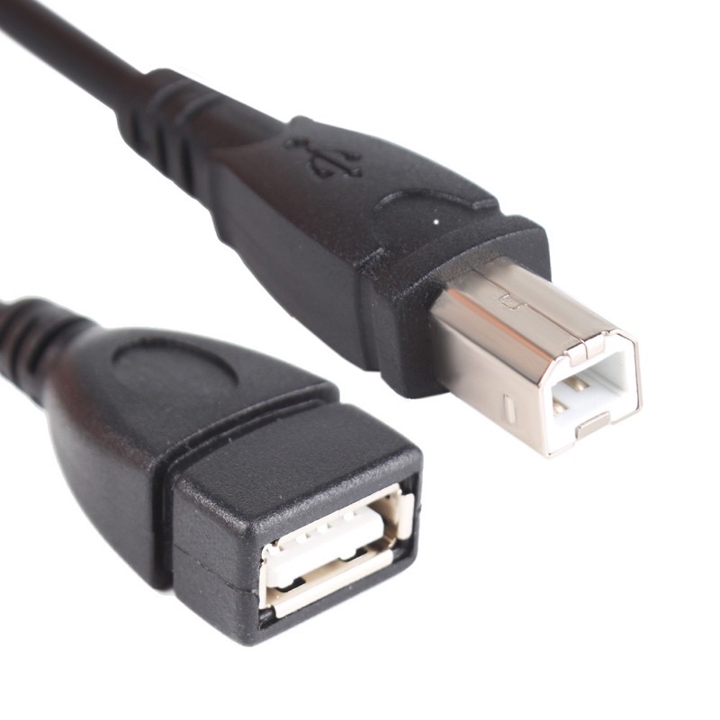 Cáp chuyển đổi từ usb 2.0 type a sang usb b 50cm 1.5ft cho máy in