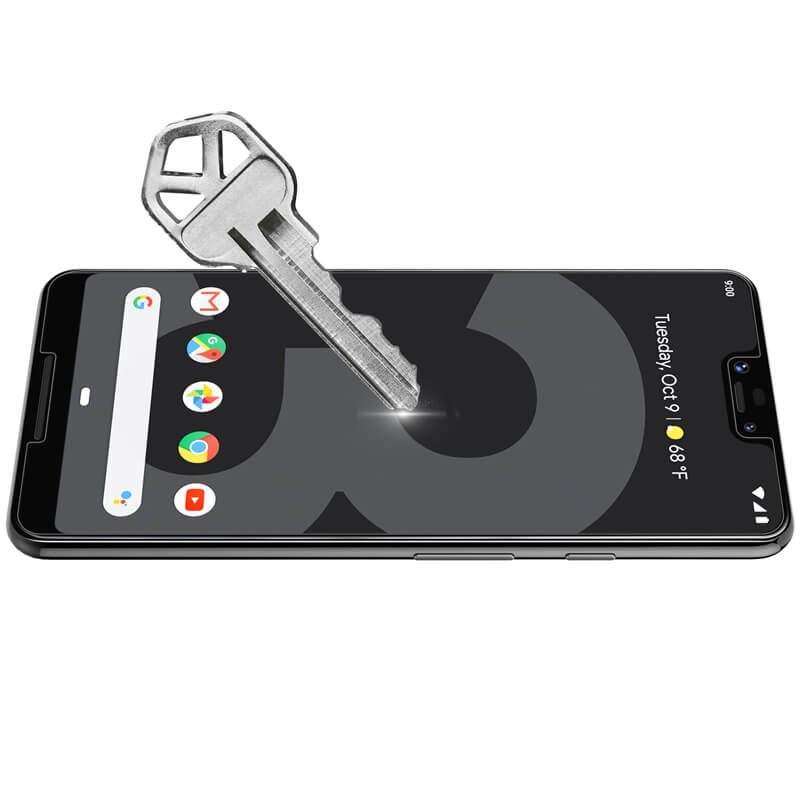 Kính cường lực trong suốt cho Google Pixel 3 (Kèm miếng lau)