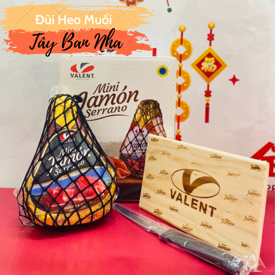 Đùi heo muối Tây Ban Nha JAMON VALEN 1kg