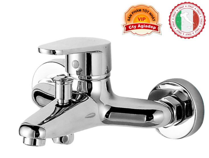 Củ sen tắm nóng lạnh (Cần thẳng béo) Hợp kim bóng đẹp - Hàng Cao cấp ITALIA