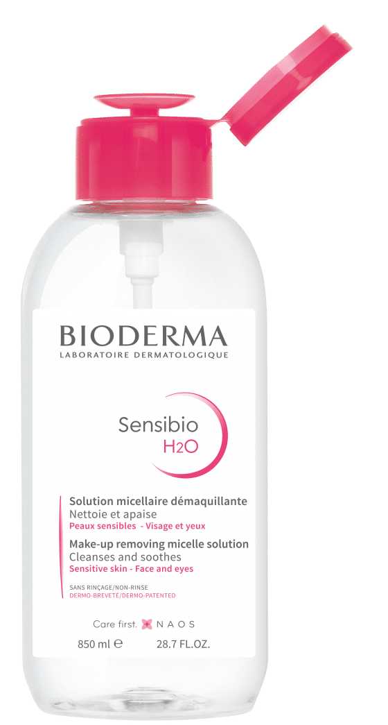 Nước tẩy trang bioderma dành cho da nhạy cảm, da nhờn mụn 500ml