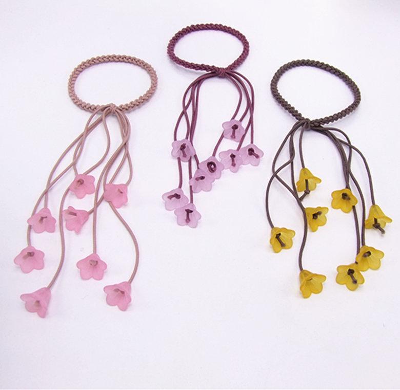 Dây cột tóc hoa rơi