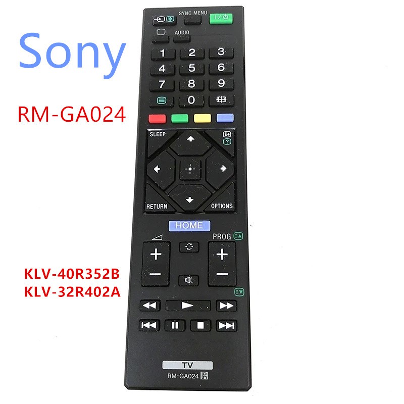 Sony rm-ga024 rm-ed054 rmt-tx111p remote control new original tv remote control for sony rm-ga024 149206421 klv-40r352b klv-32r402a lcd led hdtv