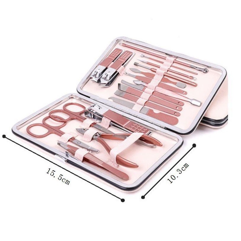 Bộ bấm móng 18 chi tiết kèm hộp