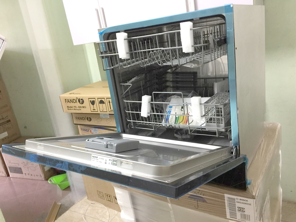 [Trả góp 0%]Máy Rửa chén Faster ECO 6080E