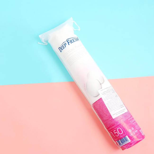 DeepFresh Cotton Pads bông tẩy trang 150 miếng