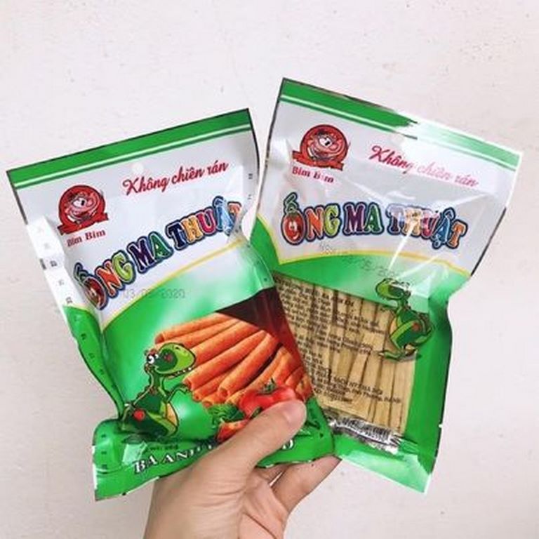 Bánh ống ma thuật - tuổi thơ 5 gói