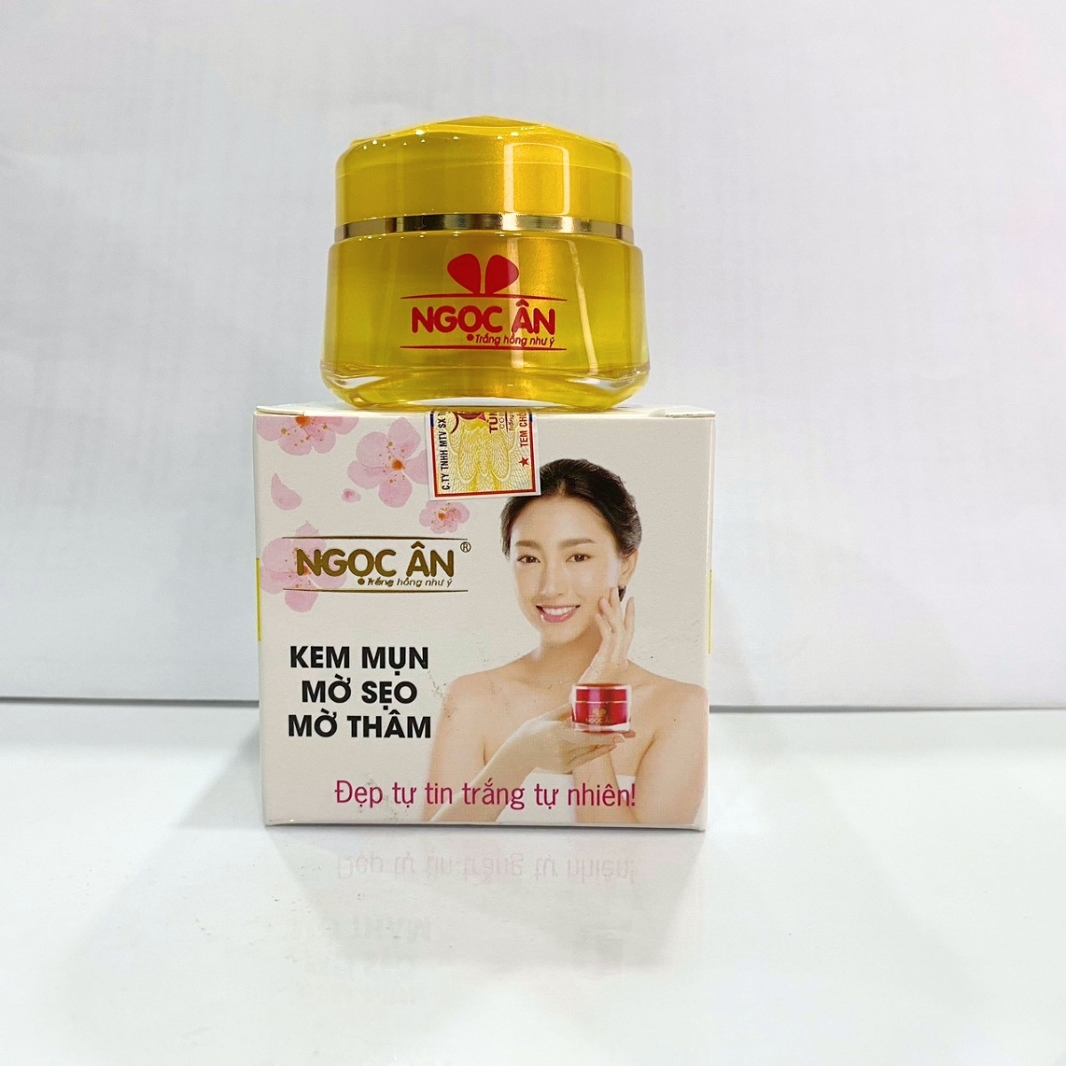 [Mẫu Mới 2025] Kem Dưỡng Da, Hỗ Trợ Ngừa Mụn Ngọc Ân (10g) - Tùng Ân Cosmetics chính hãng