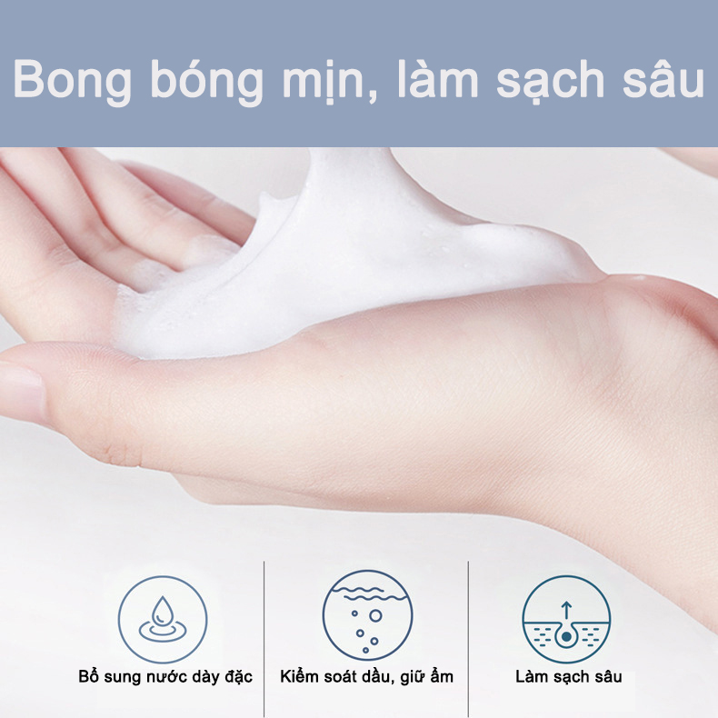 【💯Hàng thật】Sữa rửa mặt axit amin YIMIAOSI 500g
