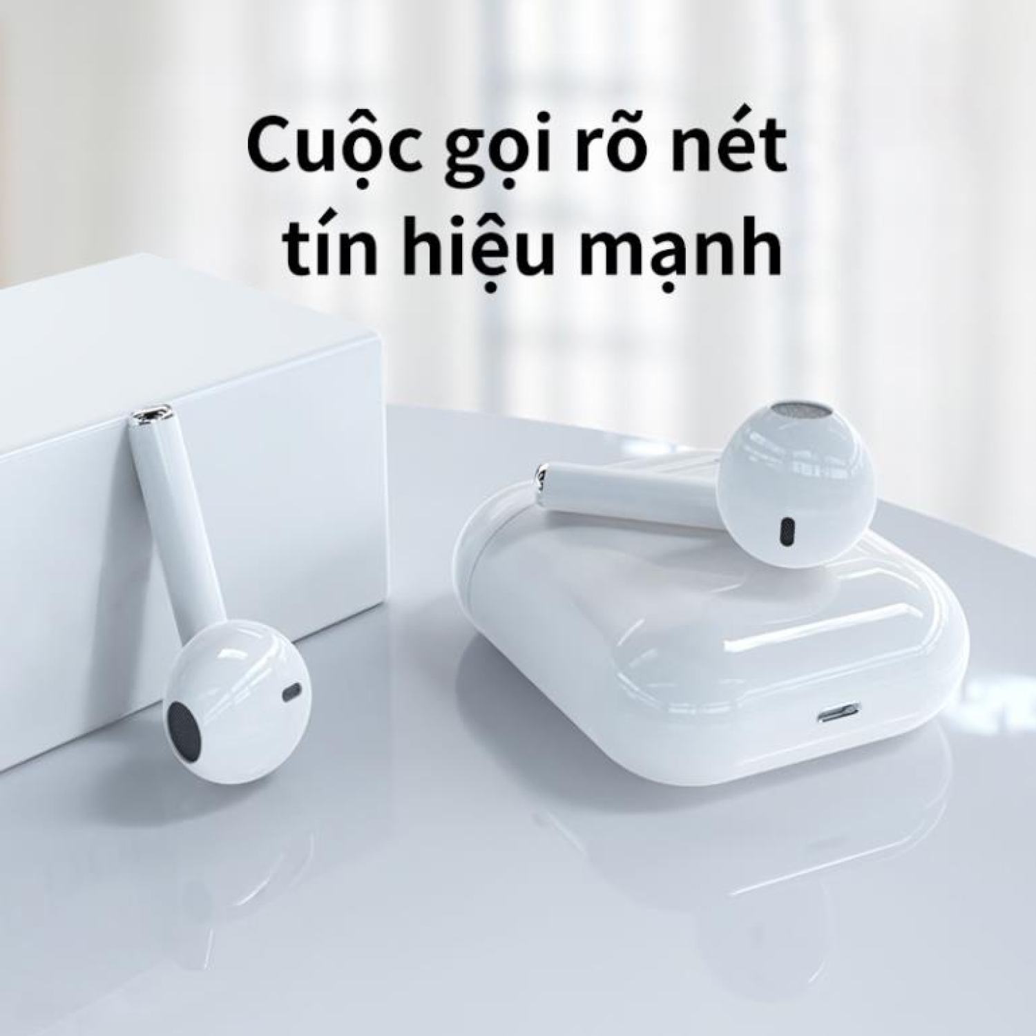 Tai nghe bluetooth TWS phiên bản nâng cấp, công nghệ bluetooth 5.0
