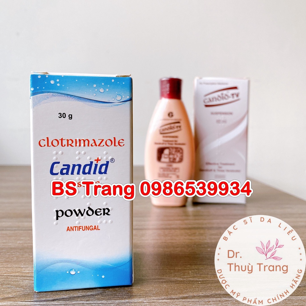 [CHÍNH HÃNG] Candid, CandidTV chống nấm da